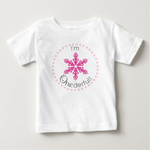 Ich bin ONEderful in der Fuchsie Baby T-shirt