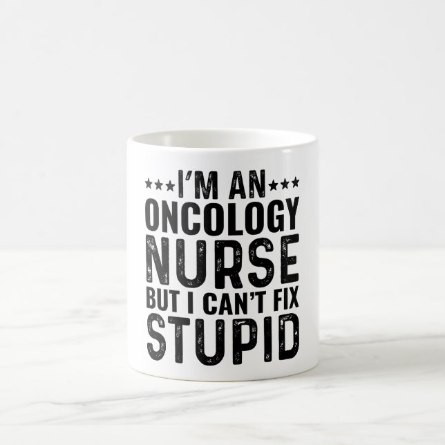 Ich bin Onkologe, aber ich kann keinen Dummkopf re Kaffeetasse (Mittel)