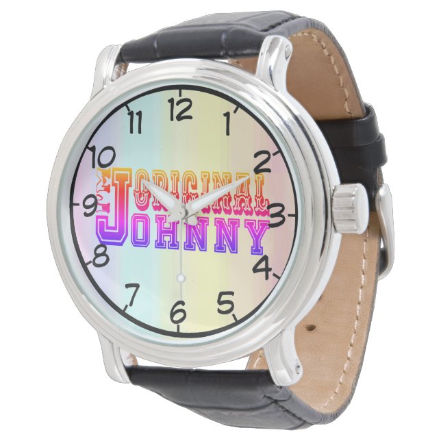 ICH BIN ORIGINAL JOHNNY ARMBANDUHR (Schrägansicht)