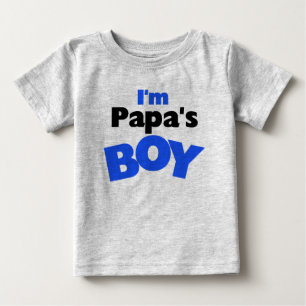 Ich bin Papas Junge Baby T-shirt