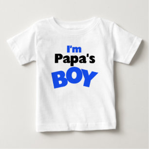 Ich bin Papas Junge Baby T-shirt