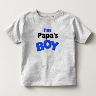 Ich bin Papas Junge Kleinkind T-shirt