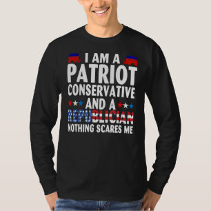 Ich bin Patriot-Konservativer und Republikaner Nic T-Shirt