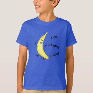 Ich bin Peelin' Gut! - Funny Fruit Pun T-Shirt