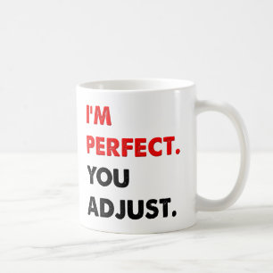 Ich bin Perfekt Lustiger Becher Kaffeetasse