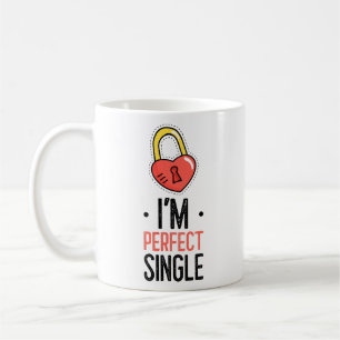 Ich bin Perfekt Single-Schloss-Tasse Kaffeetasse