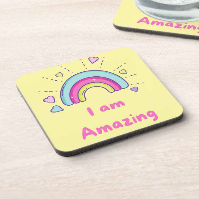 Ich bin Phantastisch Getränkeuntersetzer (Linke Seite)