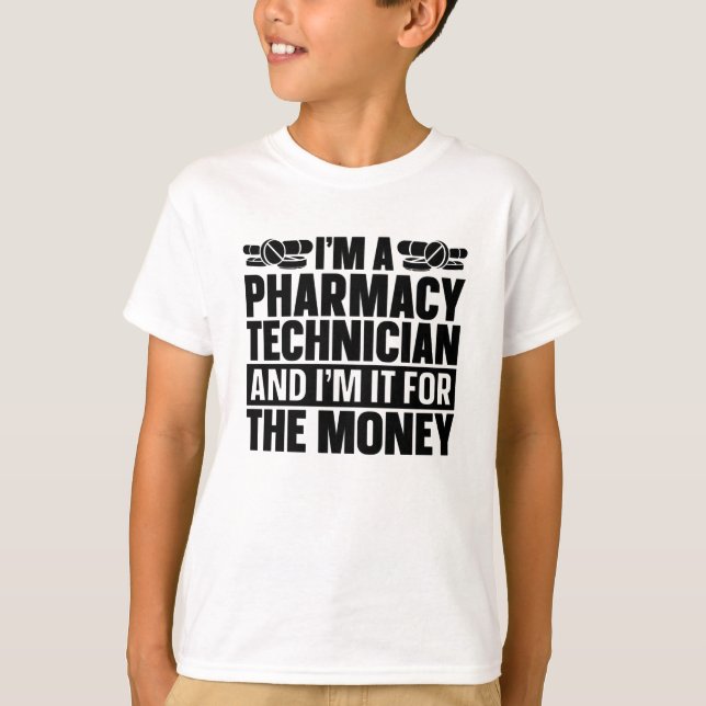 Ich bin Pharmazeutischer Technischer Chemiker und  T-Shirt (Vorderseite)