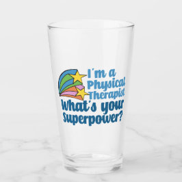 Ich bin Physikaltherapeutin Was ist Ihr Superkraft Glas