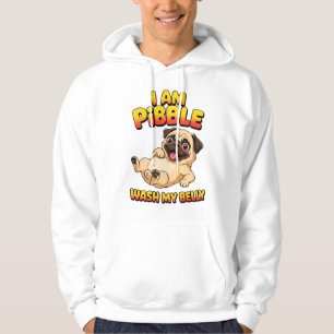 Ich bin Pibble wasche meinen Bauch Hoodie