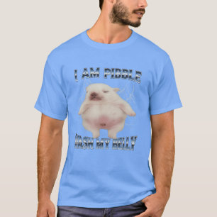 Ich bin Pibble, wasche meinen Bauch Lustiger Hund, T-Shirt