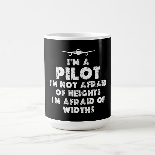 Ich bin Pilot Funny Kaffeetasse (Mittel)