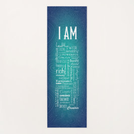 ICH BIN POSITIVE ANGABEN YOGA MAT - 03 YOGAMATTE