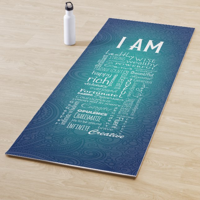 ICH BIN POSITIVE ANGABEN YOGA MAT - 03 YOGAMATTE (Beispiel)