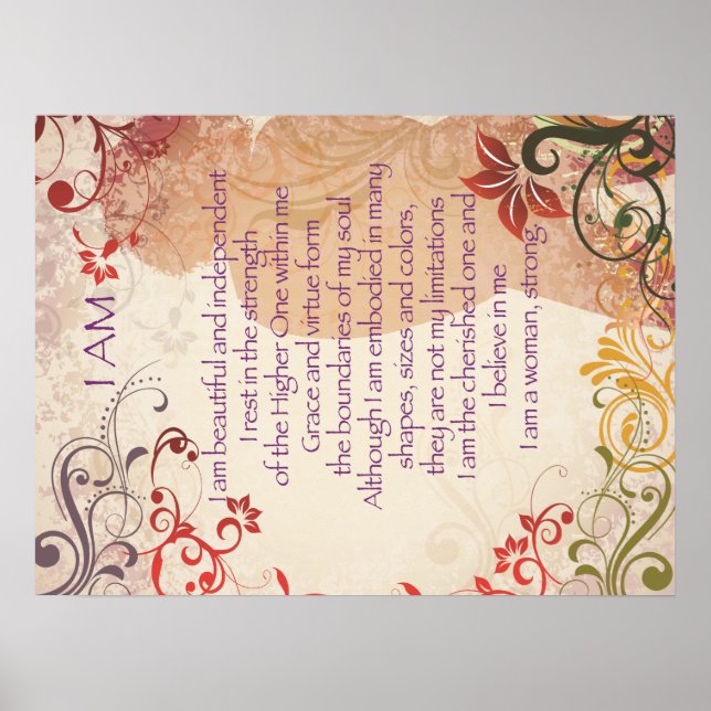 Ich BIN Poster (Vorne)