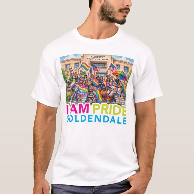 ICH BIN Pride Community APPAREL T-Shirt (Vorderseite)