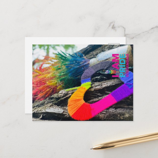 ICH BIN PRIDE Goldendale Postkarten (Vorderseite/Rückseite Beispiel)