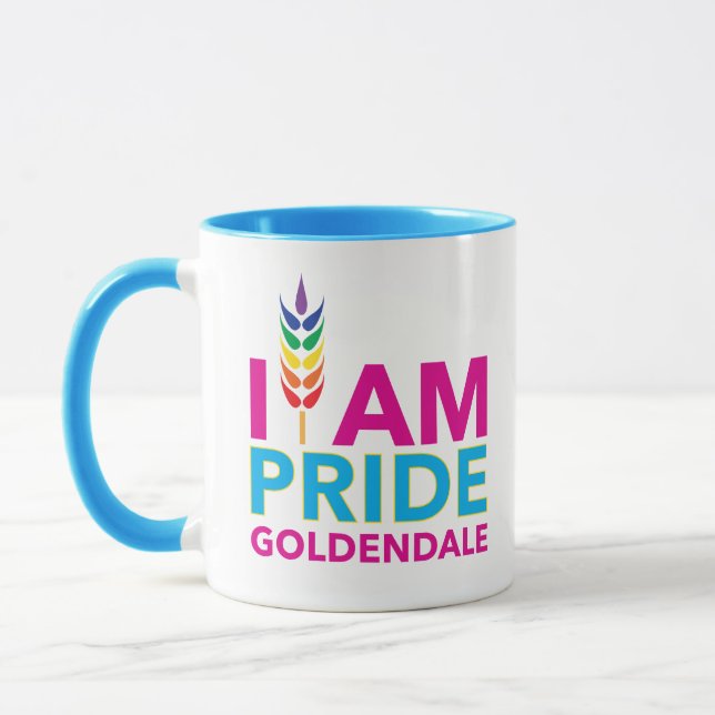 ICH BIN PRIDE Goldendale Zwei-Tone-Tasse Tasse (Links)