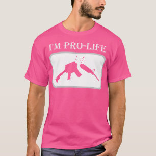 Ich bin Pro-Life Anti Gun Gewalt Stopp Gun Gewalt T-Shirt