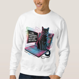 Ich bin Programmierer, ich lasse den Computer BEEP Sweatshirt