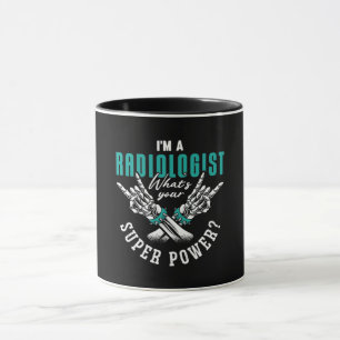 Ich bin Radiologe Super Power Radiology X-Ray Tasse