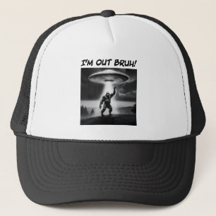 Ich bin raus Bruh! UFO Truckerkappe