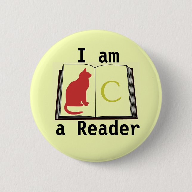 Ich bin Reader-Taste Button (Vorderseite)