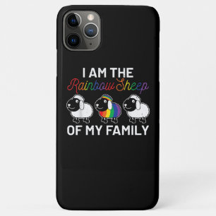 Ich bin Regenbogenschaf meiner Familie Schafspen Case-Mate iPhone Hülle
