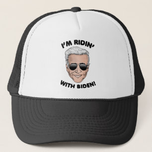 Ich bin Ridin' mit Biden Truckerkappe