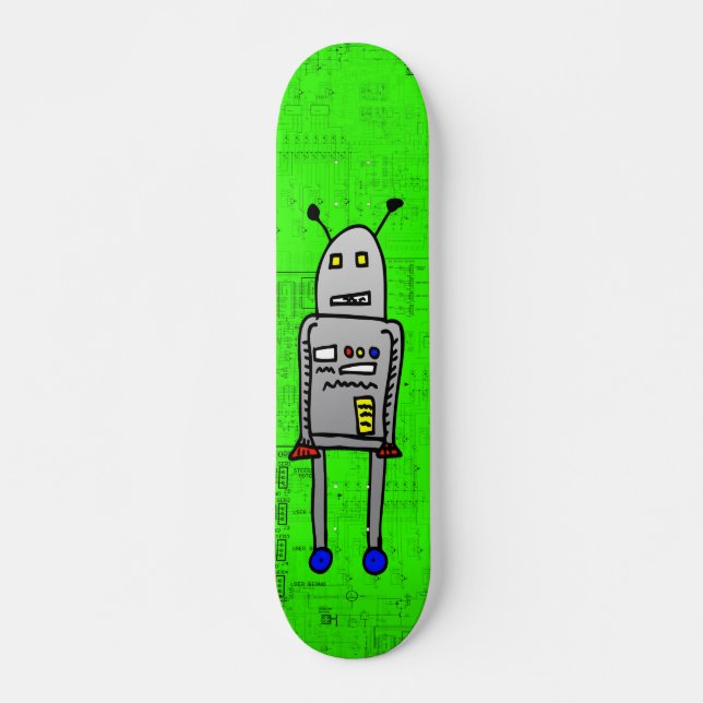 Ich bin RoboBoard Skateboard (Vorne)