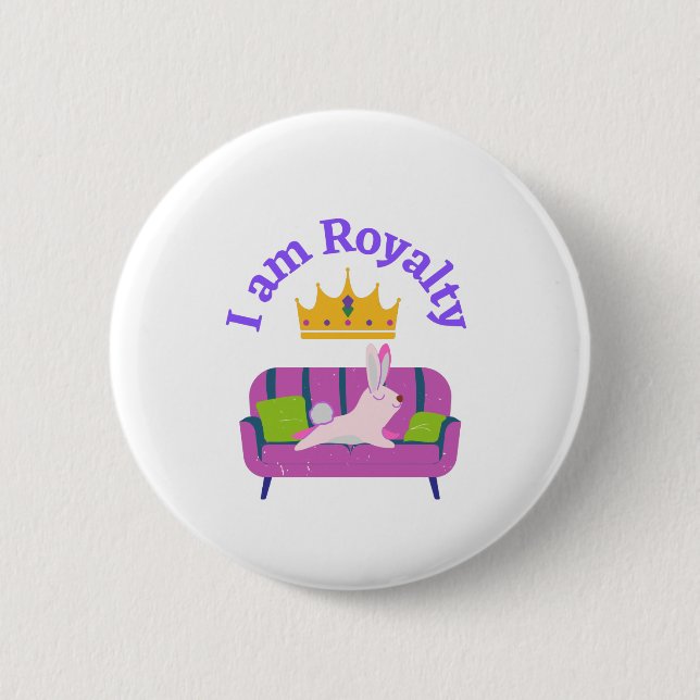 Ich bin Royalty Button (Vorderseite)
