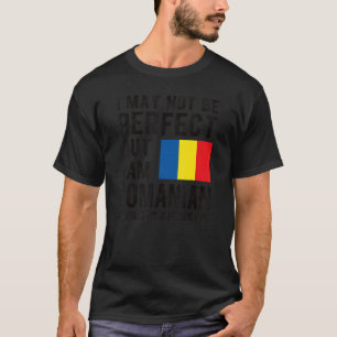 Ich bin rumänische Flagge Rumänien Erbe rumänische T-Shirt
