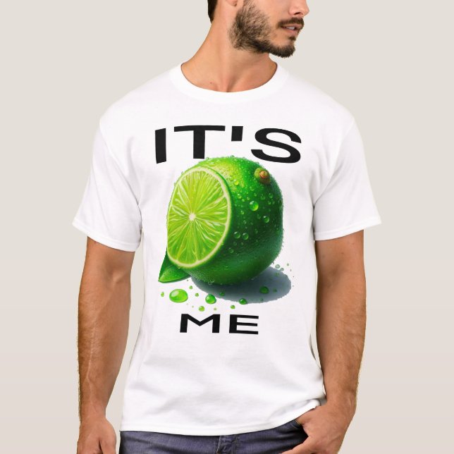 Ich bin sauer wie Limon oder Zitrone T-Shirt (Vorderseite)
