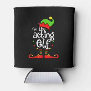 Ich bin Schauspiel Elf Xmas Familienfreund Weihnac Dosenkühler