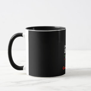 Ich bin Schauspiel Elf Xmas Familienfreund Weihnac Tasse