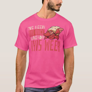 Ich bin schon einmal in dieser Woche mit Krebs aus T-Shirt