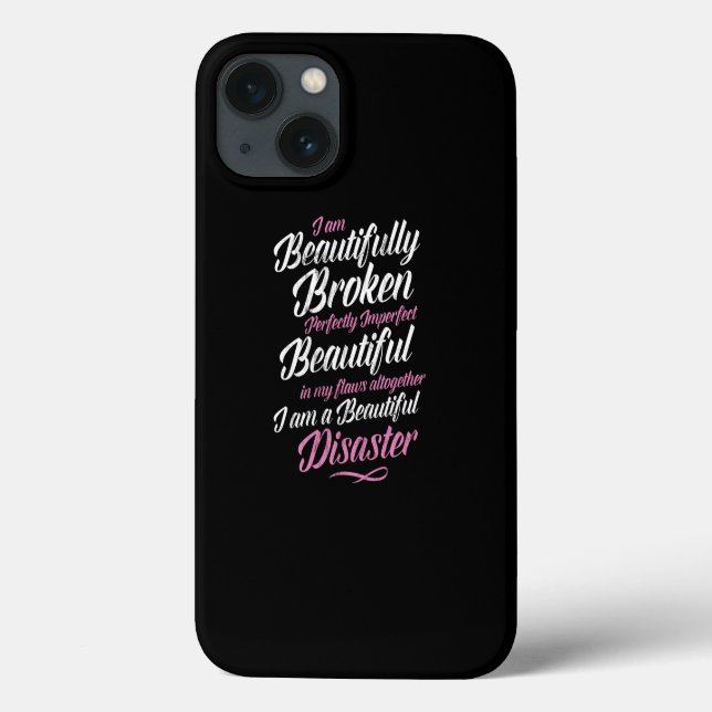 Ich bin schön kaputt, vollkommen unvollkommen  Case-Mate iPhone hülle (Rückseite)