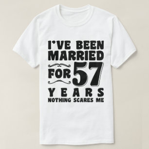 Ich bin schon seit 57 Jahren Verheiratet Ehefrau F T-Shirt