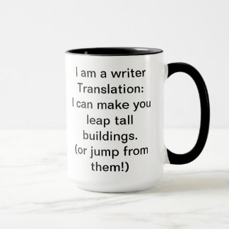 Ich bin Schriftstellerin Tasse