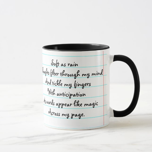 Ich bin Schriftstellerin Tasse (Rechts)