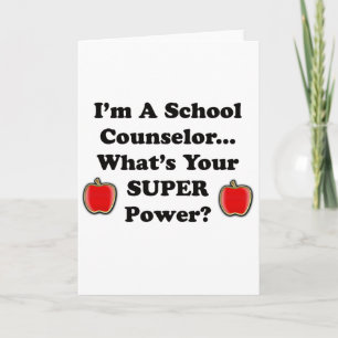 Ich bin Schulberater Feiertagskarte