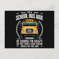 Ich bin Schulbusfahrerin, die zur Schule zurückfli