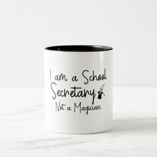 Ich bin Schulsekretärin und kein Magier Zweifarbige Tasse