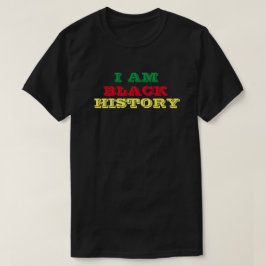 ICH BIN SCHWARZ GESCHICHTE T - Shirt