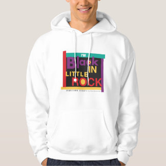 Ich bin schwarz in Little Rock 90er Hoodie