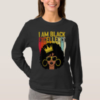 Ich bin schwarze Exzellenz Melanin Queen Afro Wome