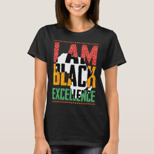 Ich bin schwarze Exzellenz nach Pride Juneteenth T-Shirt