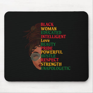 Ich bin schwarze Frau schwarze Geschichte Monat er Mousepad