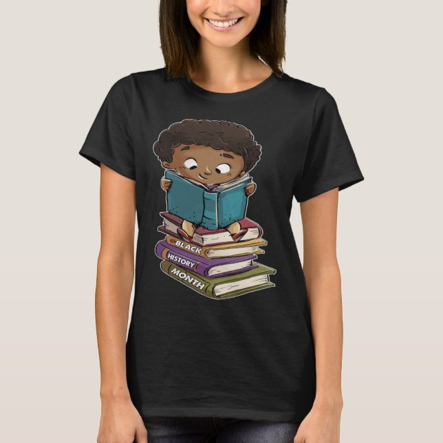 Ich bin schwarze Geschichte Afrikaner schwarzer St T-Shirt (Vorderseite)