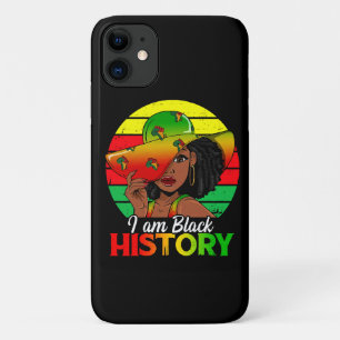 Ich bin schwarze Geschichte Afrikanisches Amerika Case-Mate iPhone Hülle